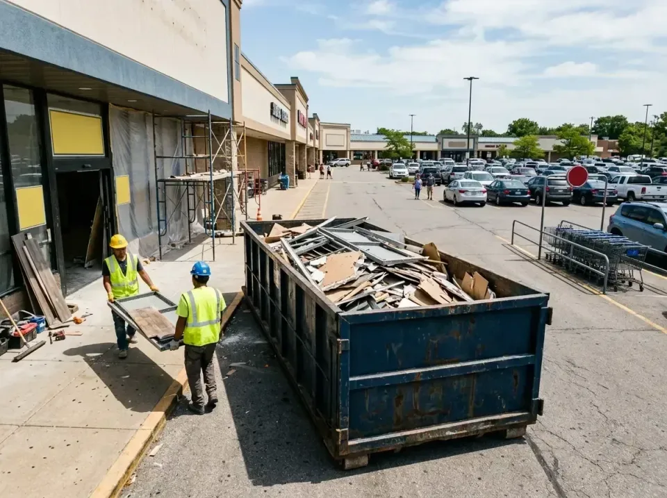 retail-store-renovation-debris-003 — frequently asked questions, Roll-off Dumpster Rentals in Frackville, PA
